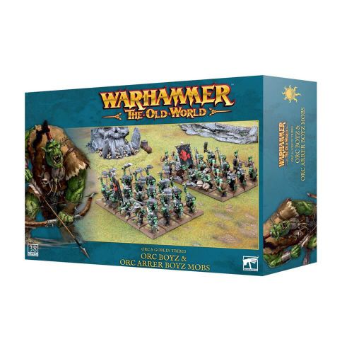 Warhammer The Old World: Orc & Goblin Tribes - Orc Arrer Boyz Mobs