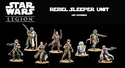  Star Wars: Legion - Rebel Sleeper Unit