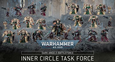 Warhammer 40000: Inner Circle Task Force - Dark Angels Battleforce - CHristmas 2024