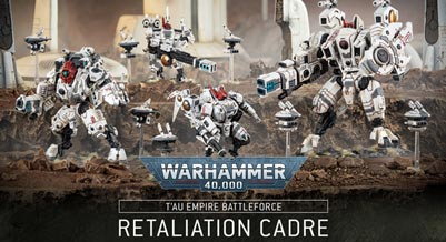 Warhammer 40000 Battleforce: T'au Empire - Retaliation Cadre