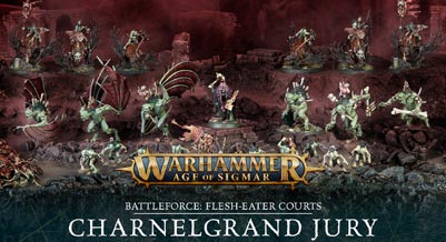 Age of Sigmar Battleforce: Flesh-Eater Courts - Charnelgrand Jury