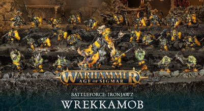 Age of Sigmar: Battleforce - Ironjawz Wrekkamob