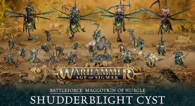 Age of Sigmar Battleforce: Maggotkin of Nurgle - Shudderblight Cyst