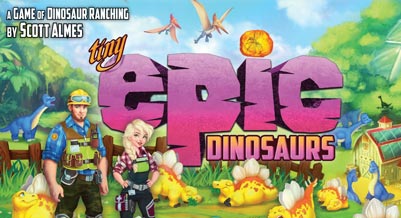 Małe Epickie Dinozaury - gra planszowa