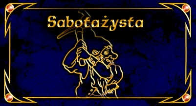 Sabotażysta - gra planszowa- edycja jubileuszowa