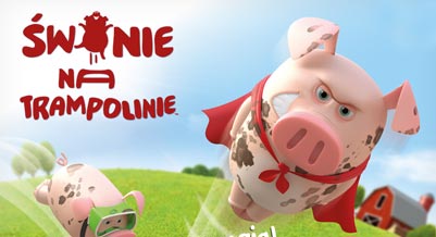  Świnie na Trampolinie - gra planszowa