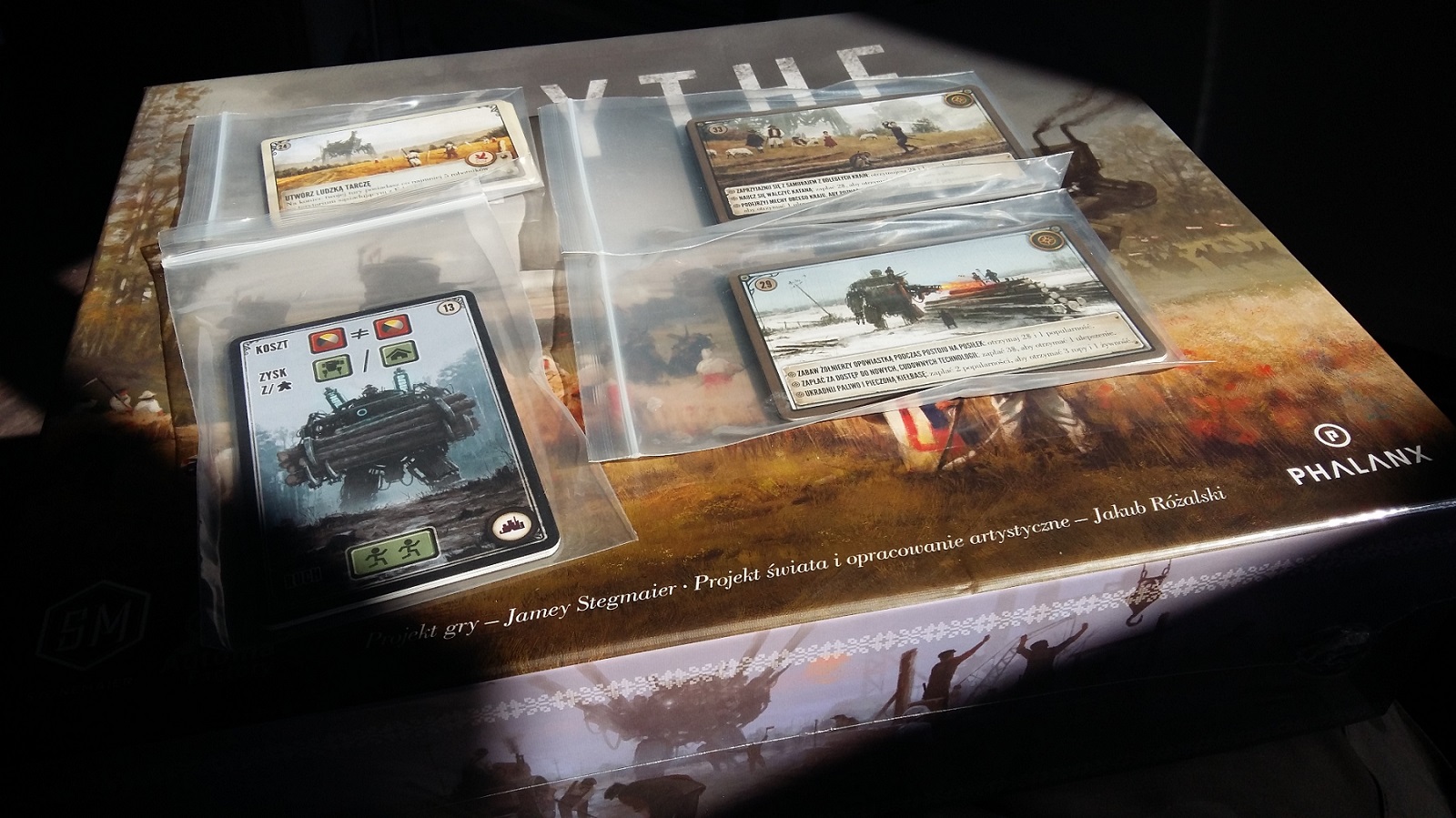 Scythe: karty promocyjne Kickstarter (wersja polska)