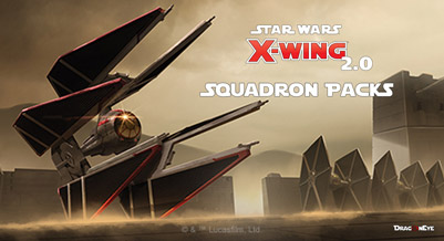 Star Wars: X-Wing - druga edycja - squadron packs