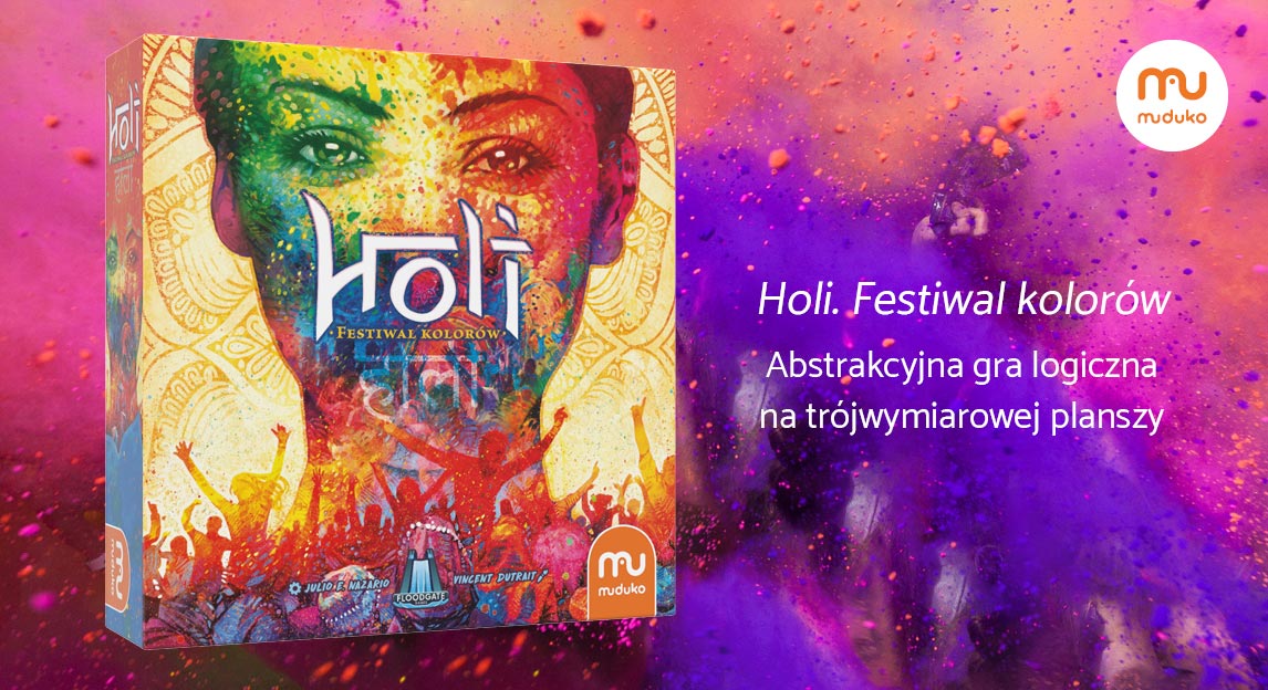 Holi: Festiwal Kolorów - gra planszowa