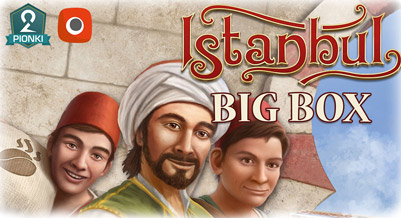 Istanbul: Big Box - gra planszowa wraz z dodatkami