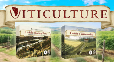 Viticulture - gra planszowa wraz z dodatkami