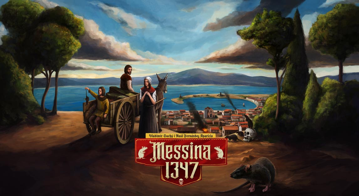 Messina 1347 - edycja polska - gra planszowa