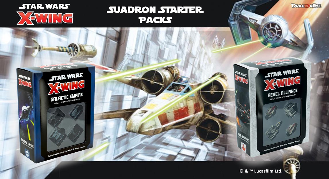 Star Wars X-Wing - Squadron Starter Packs