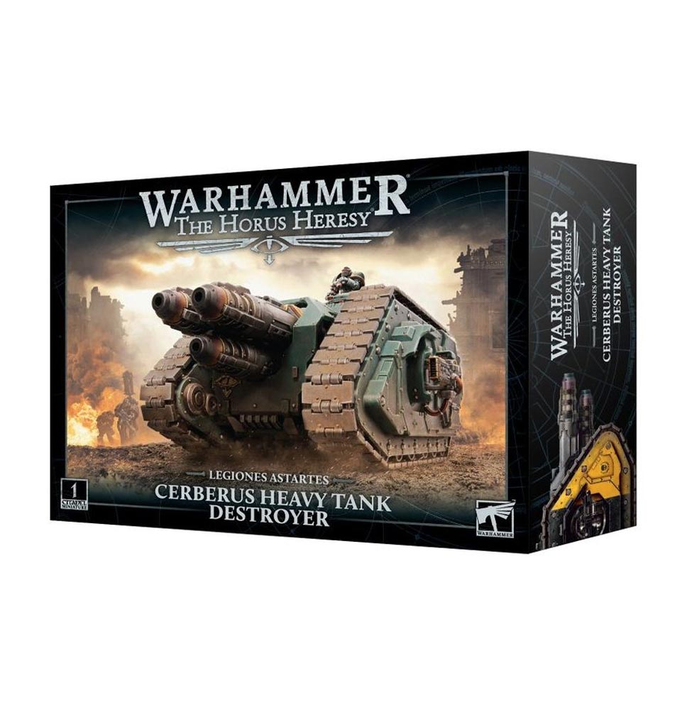 Games Workshop Horus Heresy – Cerberus Heavy Tank Destroyer (221 Pièces, Legiones Astartes)