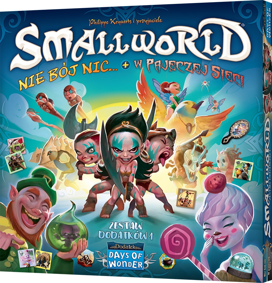Small World: Zestaw dodatków 1 - Nie bój nic + W pajęczej sieci