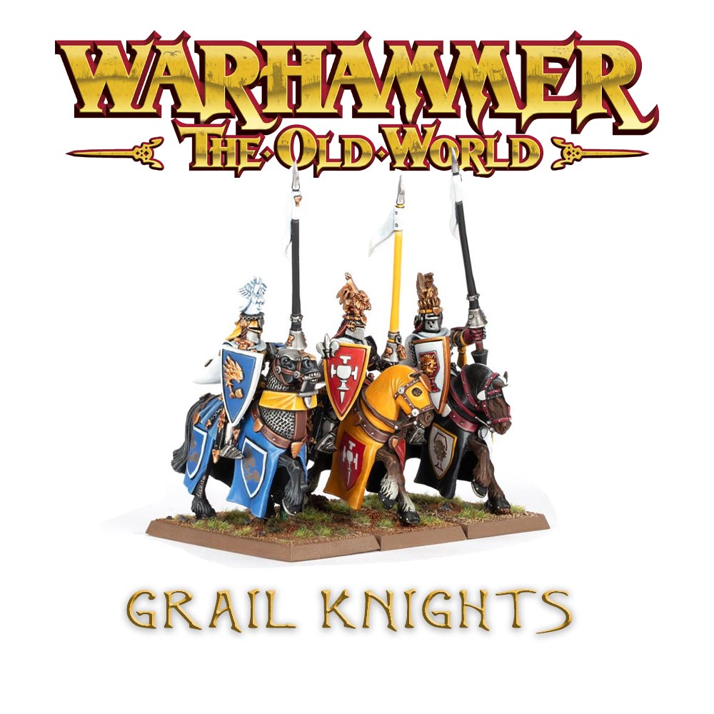 Warhammer The Old World: Kingdom of Bretonnia - Grail Knights - Gry ...