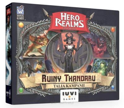 Hero Realms: Ruiny Thandaru + Liczniki życia (PL)