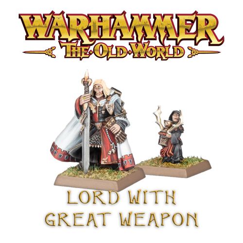 Warhammer The Old World: Kingdom of Bretonnia - Lord with Great Weapon