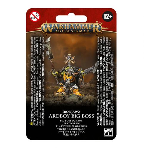 Warhammer: Age of Sigmar - Ironjawz Ardboy Big Boss