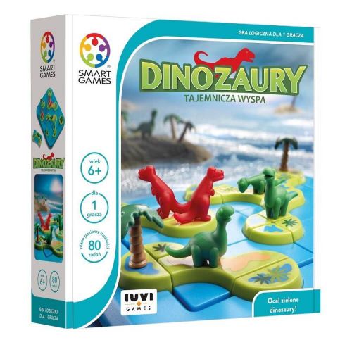 Smart Games - Dinozaury, Tajemnicza Wyspa