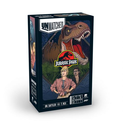 Unmatched: Jurassic Park - Dr. Sattler vs. T-Rex (ENG)