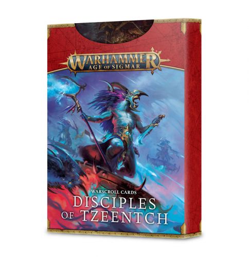 Warhammer : Age of Sigmar - Warscroll Cards: Disciples of Tzeentch (ENG)