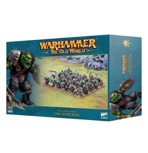 Warhammer The Old World: Orc & Goblin Tribes - Orc Boyz Mob