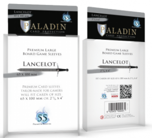 Koszulki na karty Paladin Lancelot Premium (65x100) Griffin - 55 sztuk