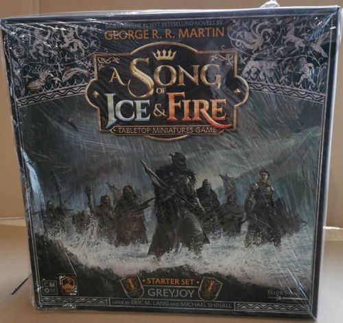 A Song of Ice & Fire - Zestaw Startowy Rodu Greyjoy ( PL ) - egzemplarz testowy