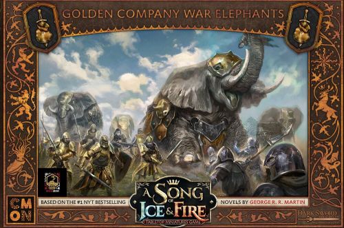A Song of Ice & Fire - Słonie Bojowe Złotej Kompanii (Golden Company War Elephants) (PL)