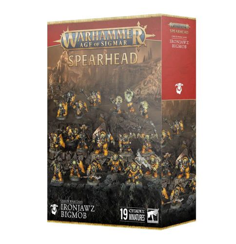 Age of Sigmar: Spearhead - Orruk Warclans - Ironjawz Bigmob