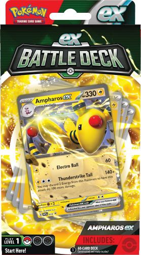 Pokémon TCG: April Ex Battle Deck Display Ampharos (ENG)
