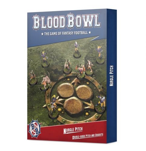 Blood Bowl: Nurgle Team Pitch & Dugouts