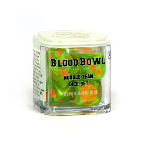 Zestaw Kości - Blood Bowl: Nurgle Team Dice Set