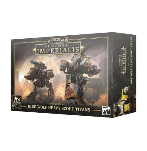 Warhammer: Legions Imperialis - Dire Wolf Heavy Scout Titans