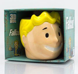 Kubek Fallout Vault Boy 3D
