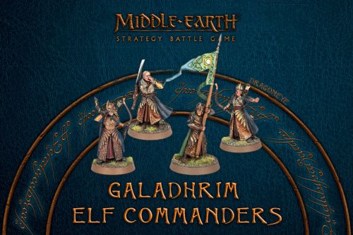 Middle-Earth SBG: Galadhrim Elf Commanders