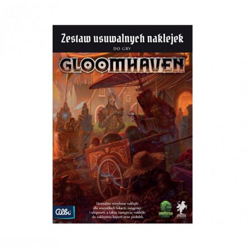 Gloomhaven -  Usuwalne naklejki (PL)
