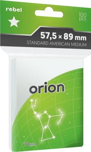 Koszulki na karty Rebel (57,5x89 mm) Standard American Medium Orion