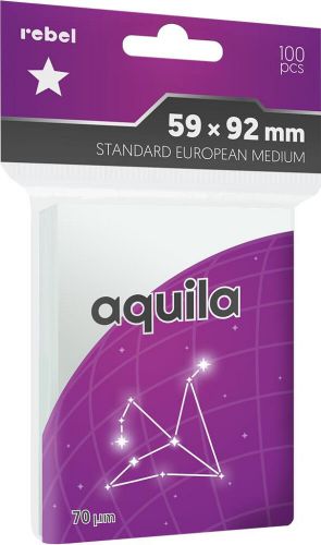 Koszulki na karty Rebel (59x92 mm) Standard European Medium Aquila