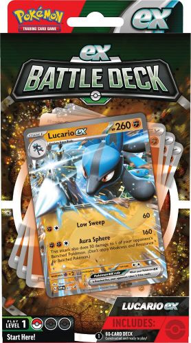 Pokémon TCG: April Ex Battle Deck Display  Lucario (ENG)