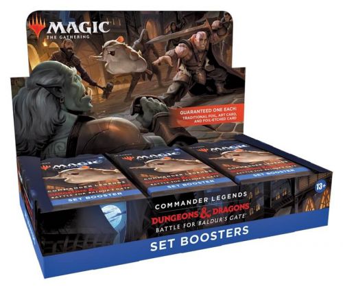 Magic the Gathering: Commander Legends - Battle for Baldur\'s Gate - Set Booster Box (18 szt.)