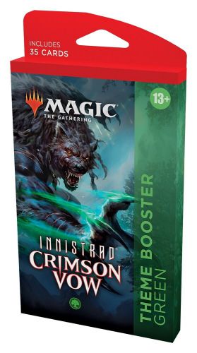 Magic The Gathering: Innistrad Crimson Vow Theme Booster Green