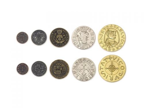 Monety Metalowe Średniowieczne