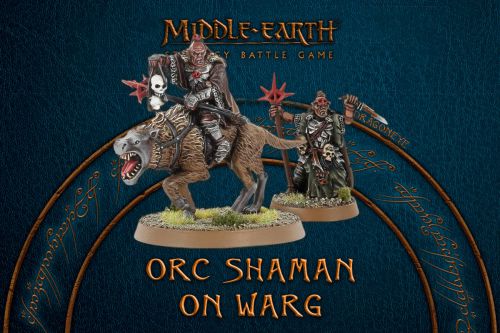 Middle-Earth SBG: Orc Shaman on Warg