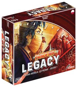Pandemic Legacy (Pandemia) - sezon 1 (edycja czerwona)