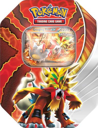 Pokémon TCG: Paradox Destinies Ex Tin - Gouging Fire ex