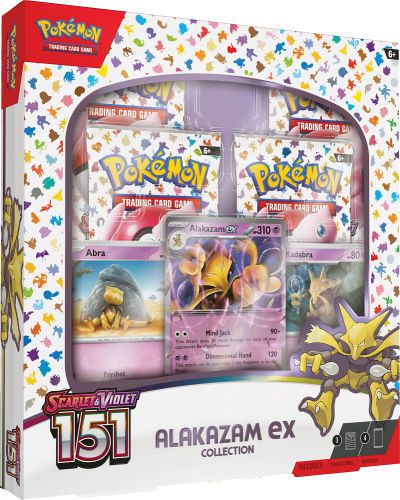 Pokémon TCG: Scarlet and Violet 151 - Alakazam Ex box (ENG)