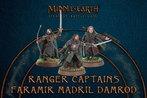 Middle-Earth SBG: Ranger Captains - Faramir, Madrul, Damrod