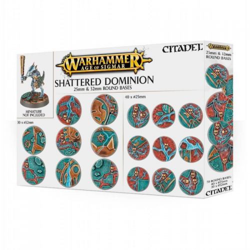 Warhammer Age of Sigmar Shattered Dominion: 25&32mm Round